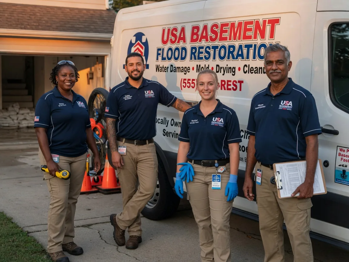 Basement Flood Cleanup company in Coyle, OK